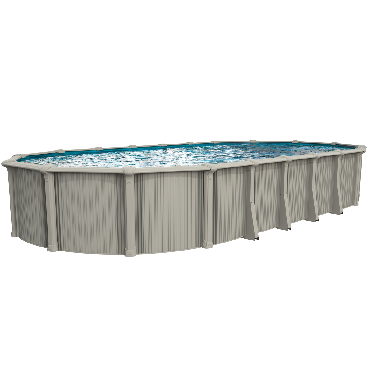 54" OASIS (OVAL) SEMI-INGROUND POOL