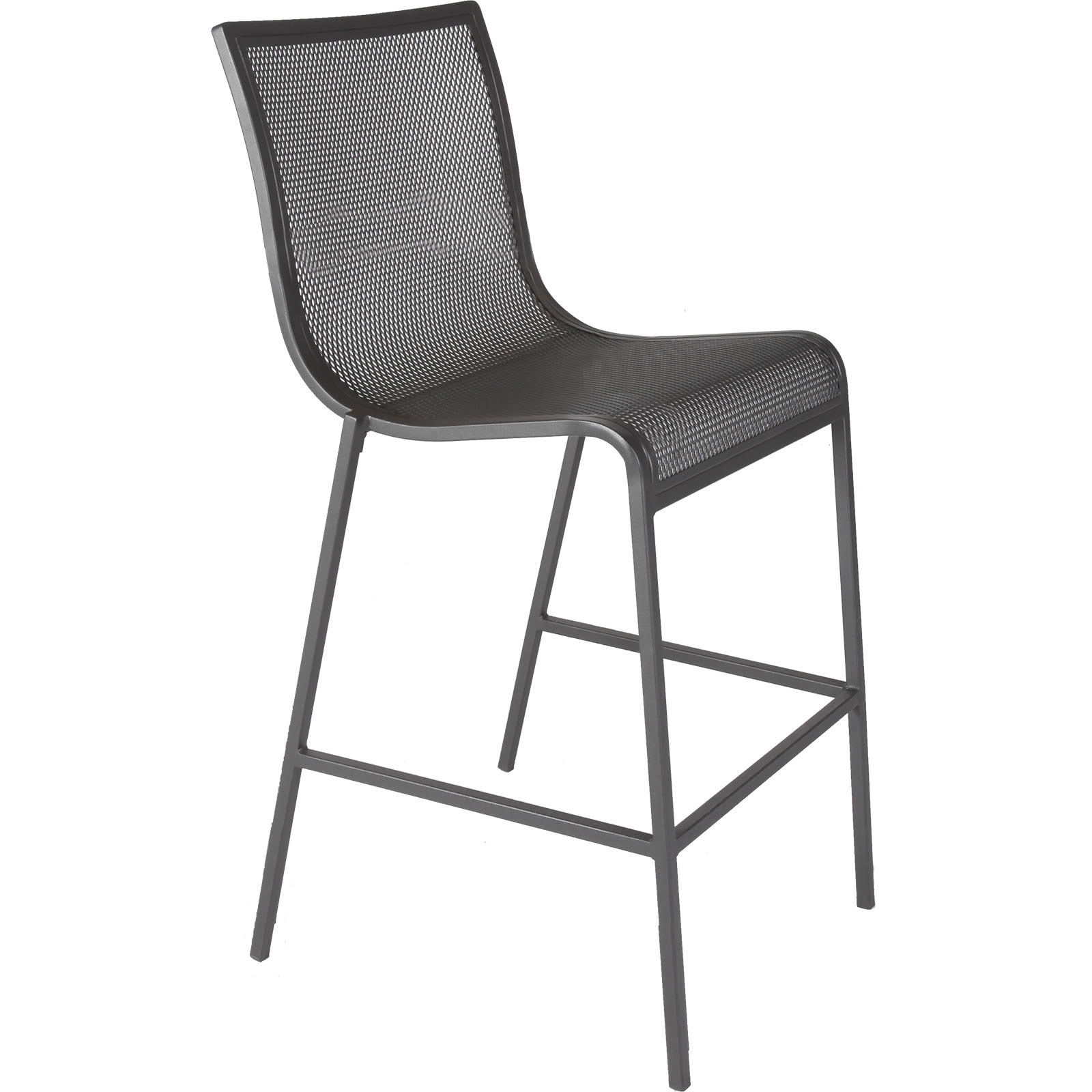 Barstool without Arms:Width/Diameter :25.5
Depth/Length:	28
Height:	44.5
Seat Height:	28.5
Arm Height:	36.75
Weight:	39 lbs
