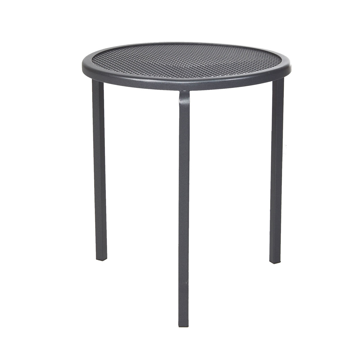 Stacking Tea Table:
Width/Diameter :16
Height:	17.25
STACKS 3 HIGH