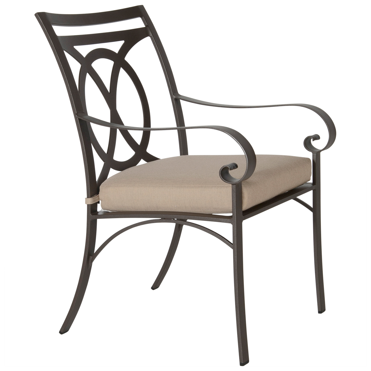 Dining Arm Chair:
Width/Diameter :	24.25
Depth/Length:	27.75
Height:	37
Seat Height:	16
Arm Height:	25.5
Weight:	36 lbs
