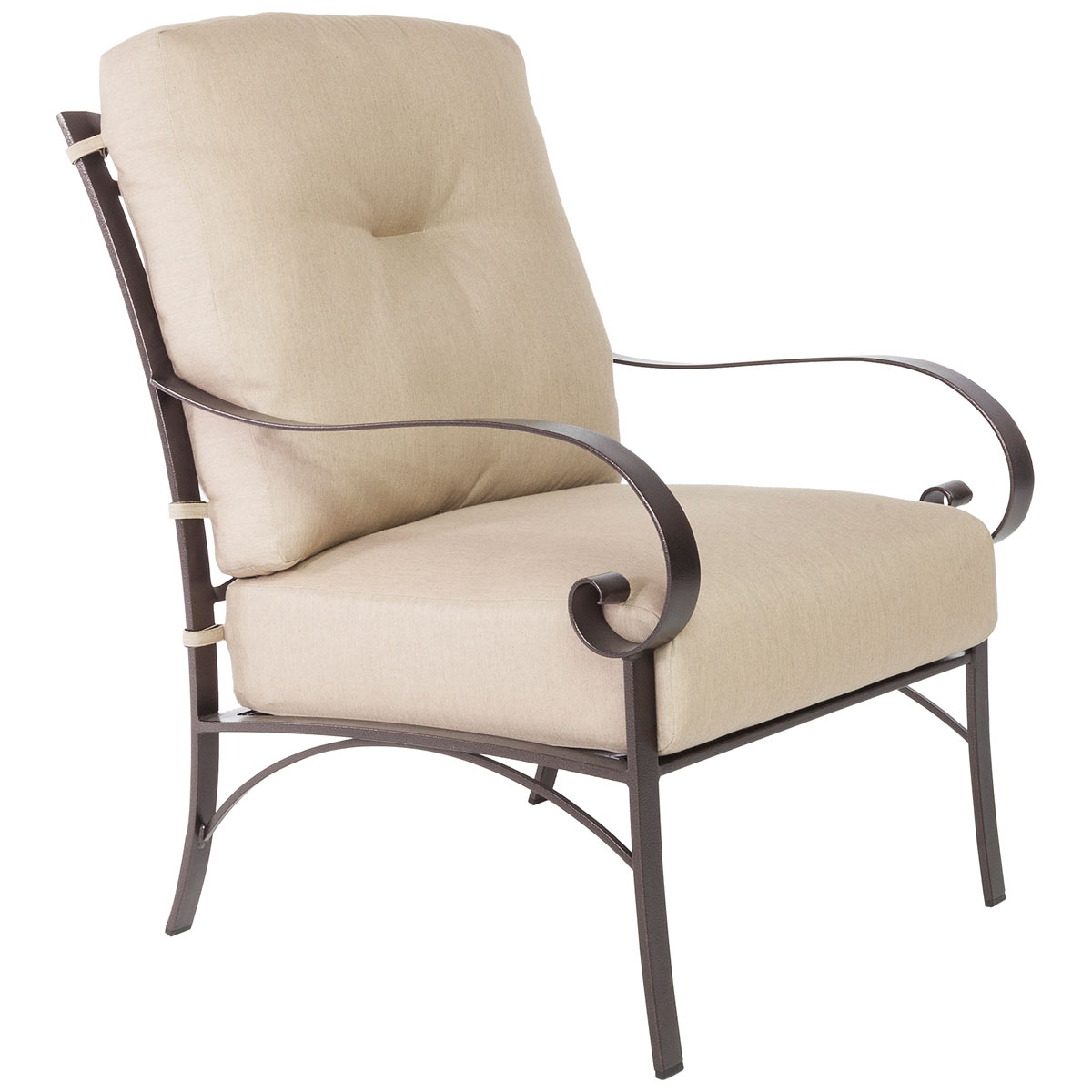 Lounge Chair:
Width/Diameter :	30
Depth/Length:	36.75
Height:	42
Seat Height:	18.75
Arm Height:	26.5
Weight:	68 lbs.