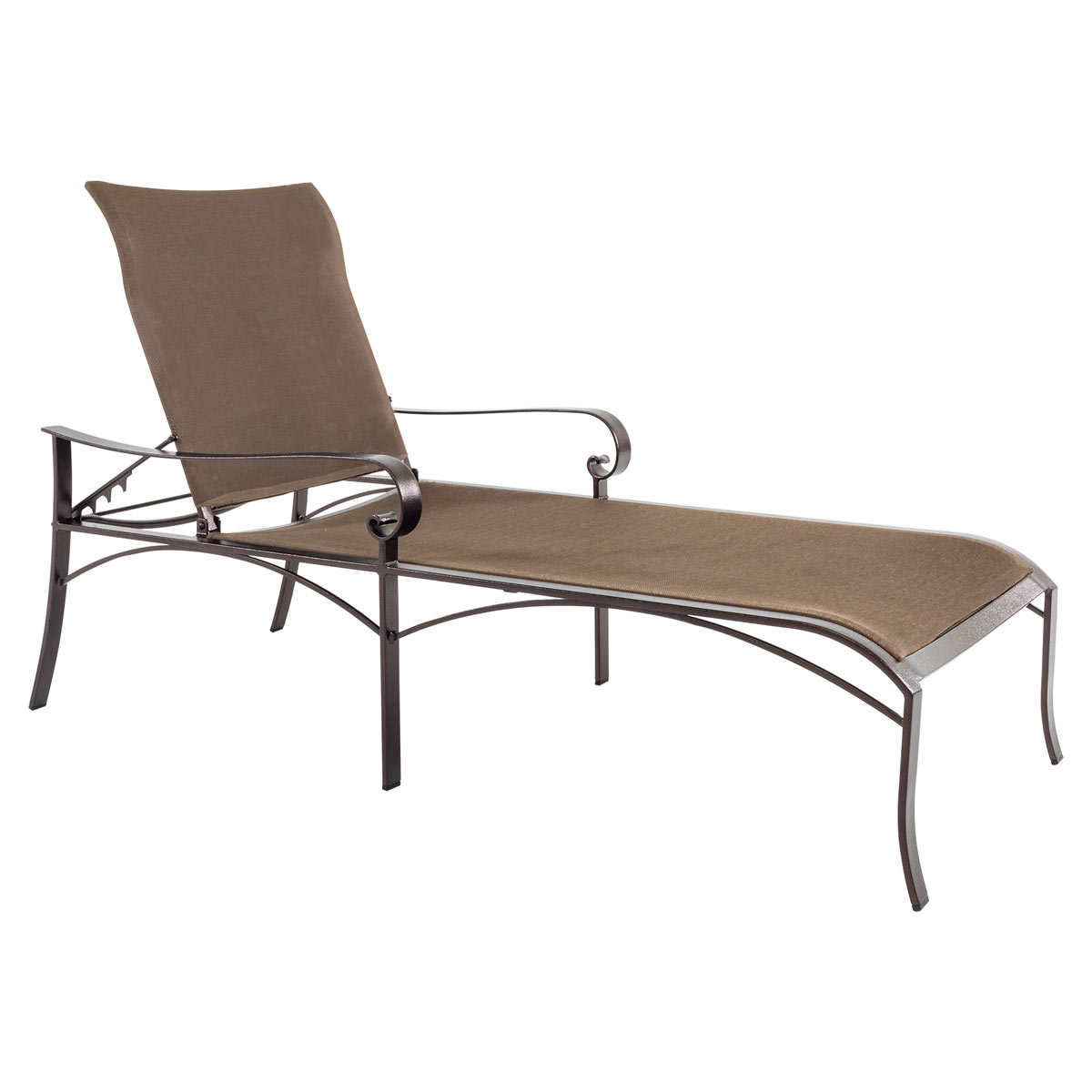 Flex Comfort Chaise Lounge:
Width/Diameter :	30
Depth/Length:	70
Height:	39
Seat Height:	15
Arm Height:	22
Weight:	73 lbs.
