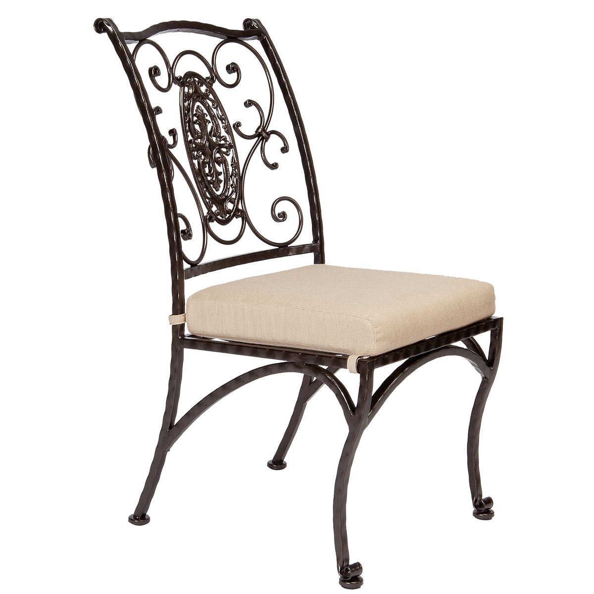 Dining Side Chair:
Width/Diameter :	19.5
Depth/Length:	25.5
Height:	38.5
Seat Height:	19
Weight:	35