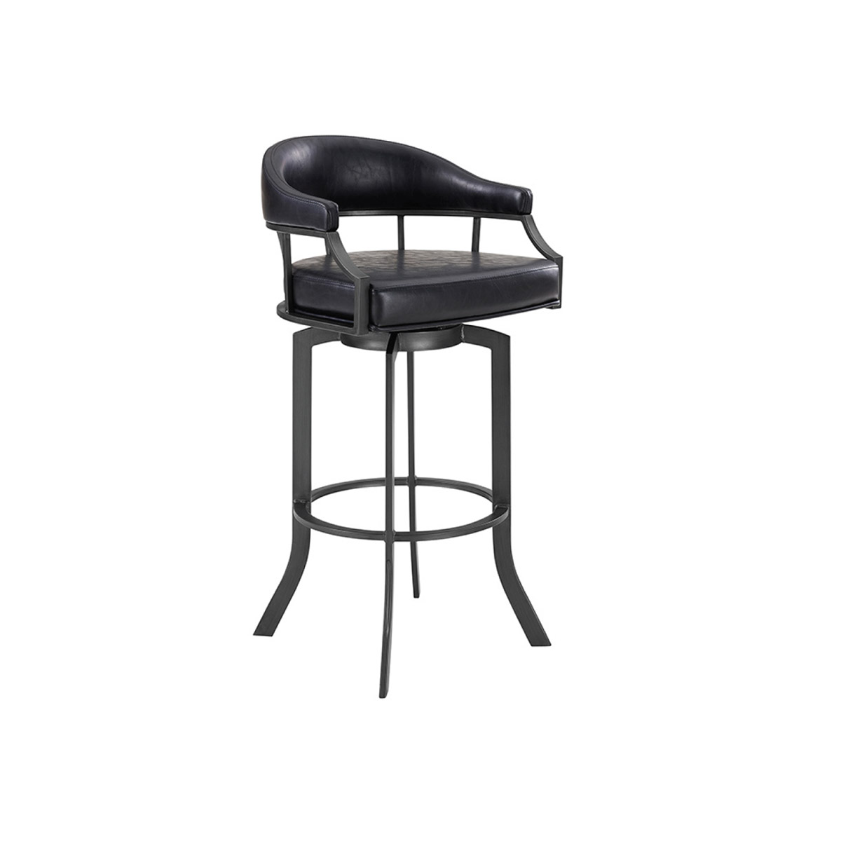 Eastpoint Swivel Stool - Mineral/Black