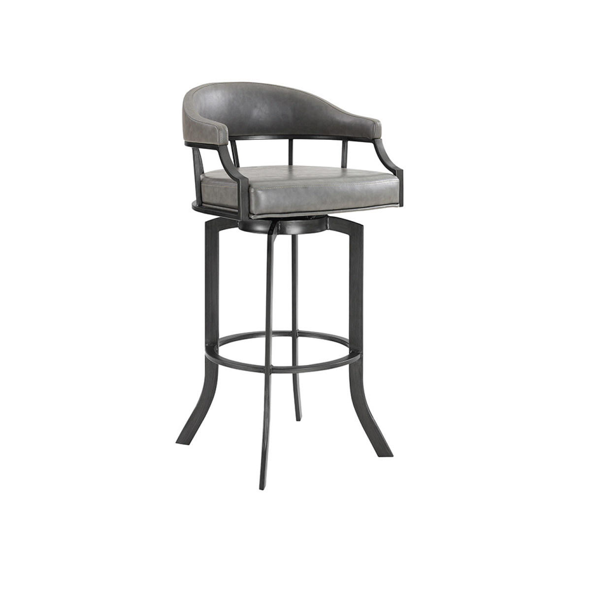 Eastpoint Swivel Stool - Mineral/Grey