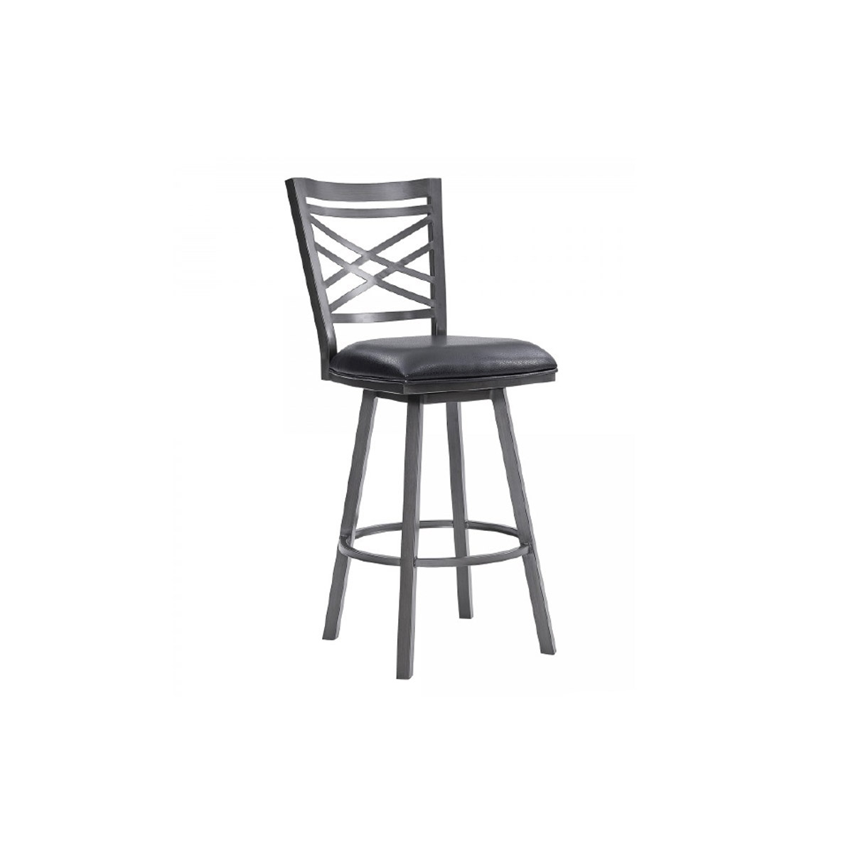 Panama Swivel Stool - Mineral/Black