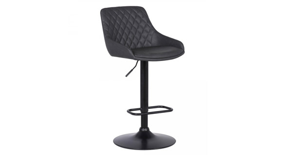 Ashley Black/Grey Adjustable Stool