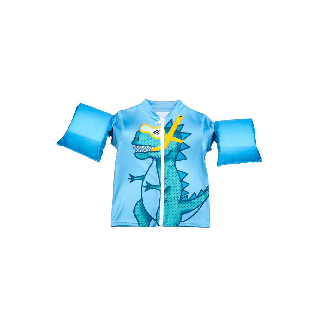 Lil’ Splashers Swim Shirt Floaties (Dino)