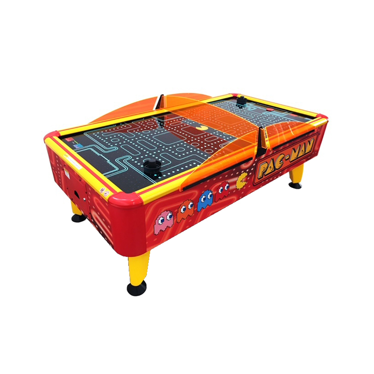 Pac Man Commercial Air Hockey Table