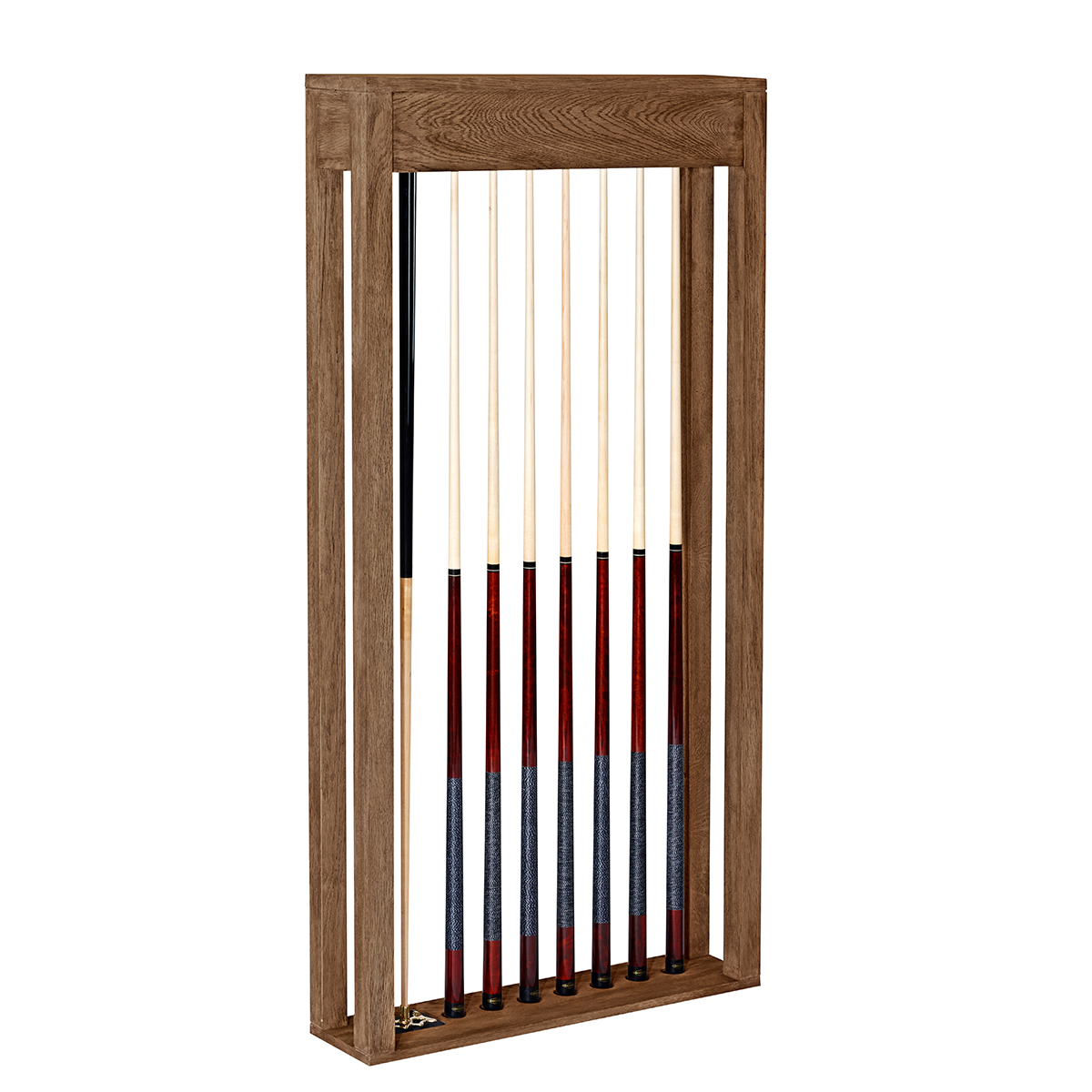 Sanibel Wall Rack (Rustic Dark Brown)