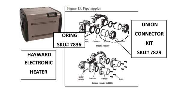 Hayward Electronic Heater 