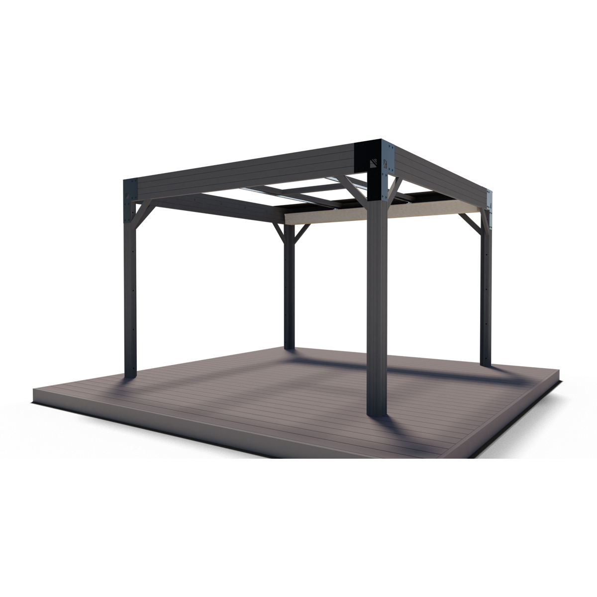 Mesa 11 x 11 Base Gazebo w/ Retractable Shade