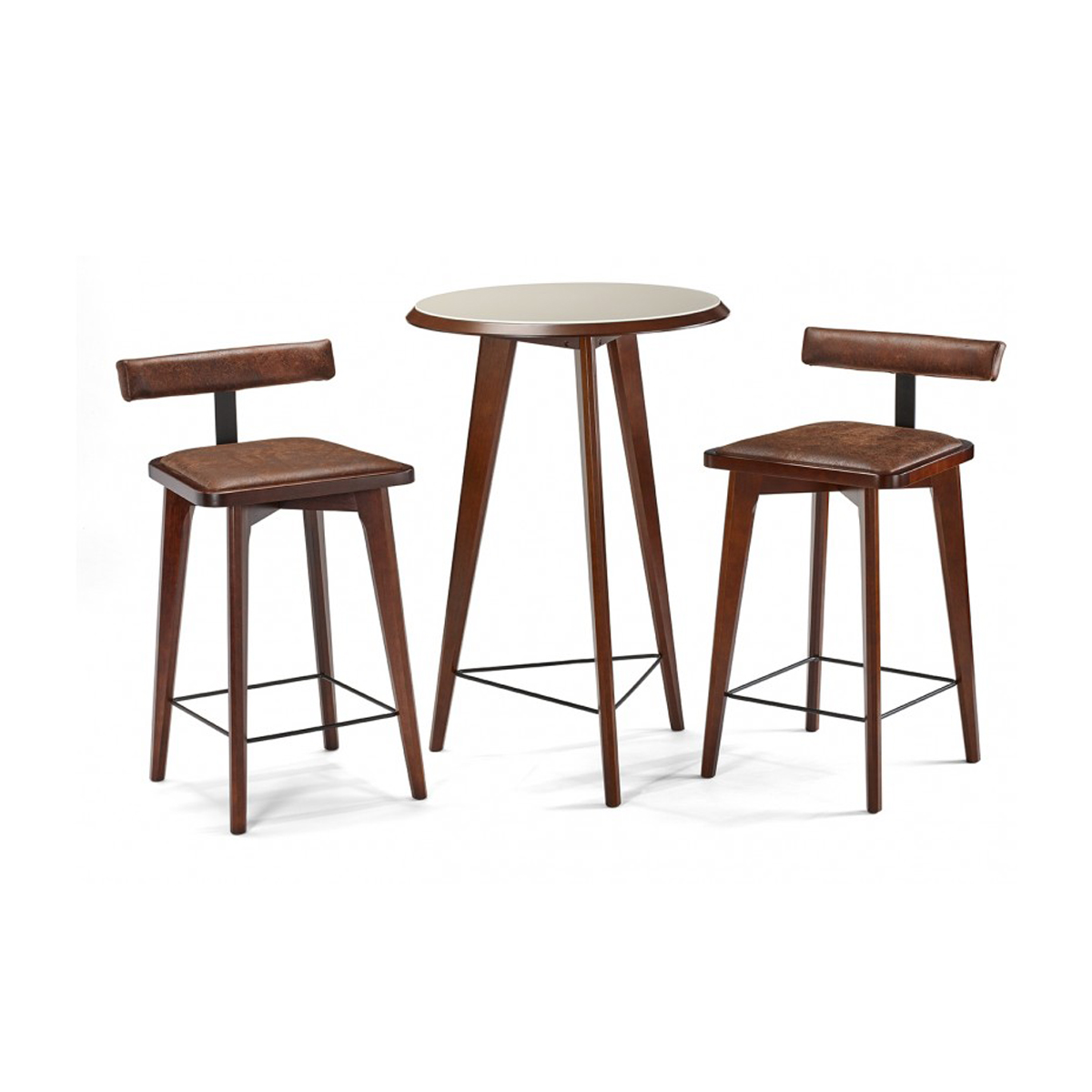 Sao Bento Chestnut Pub Table and Stools