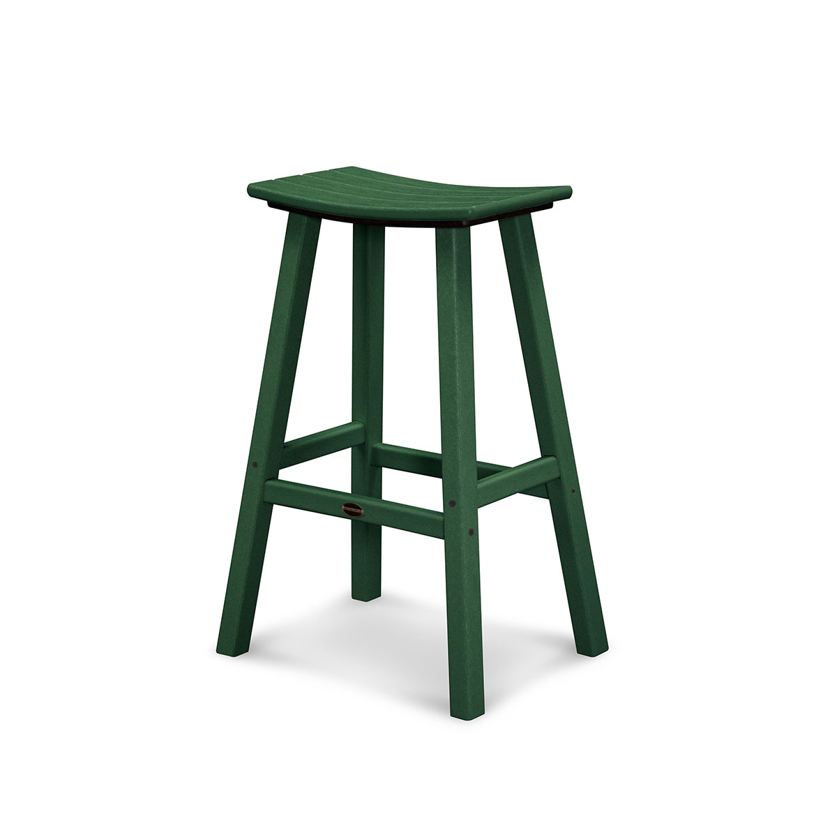 Traditional 30" Saddle Bar Stool