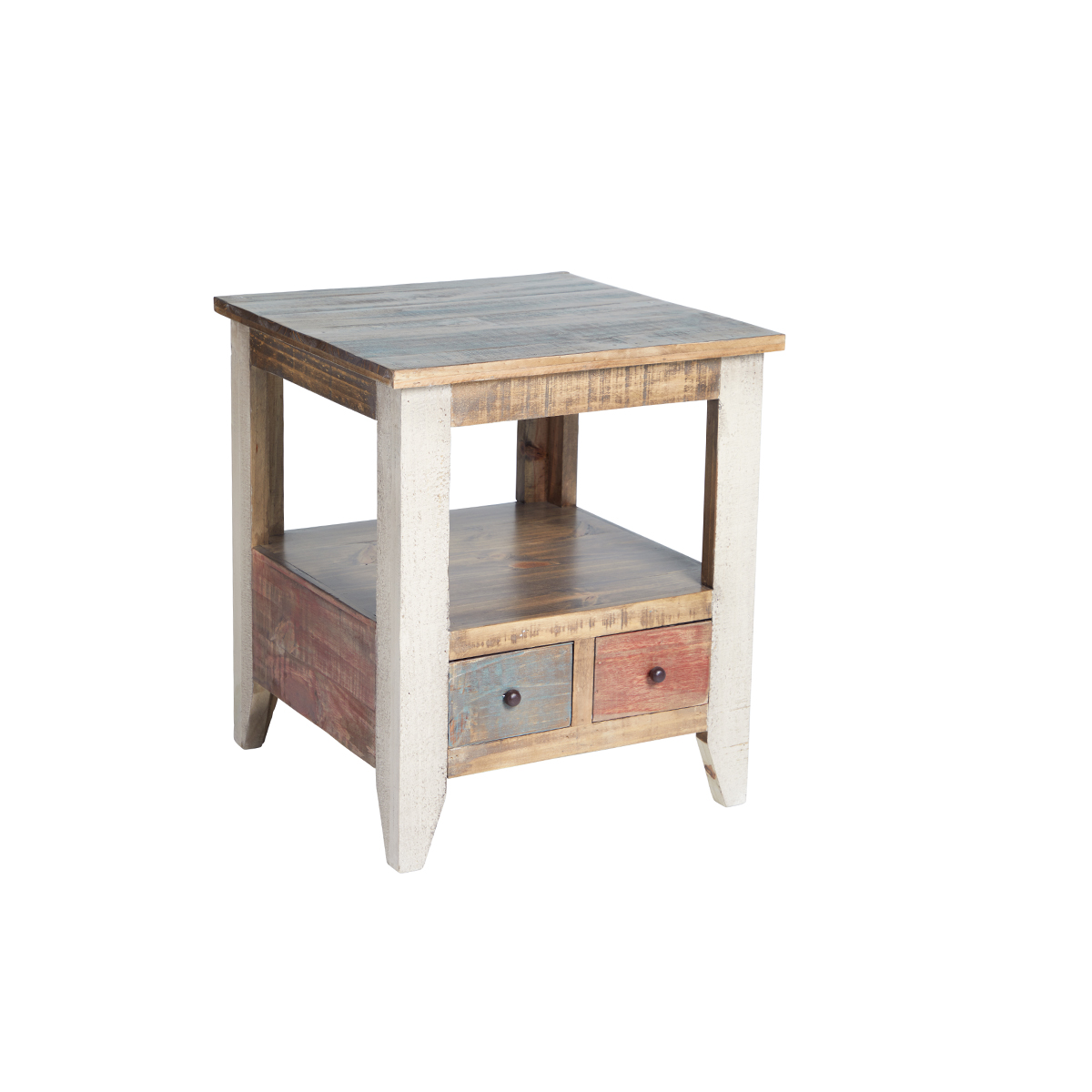 Americana Square End Table 