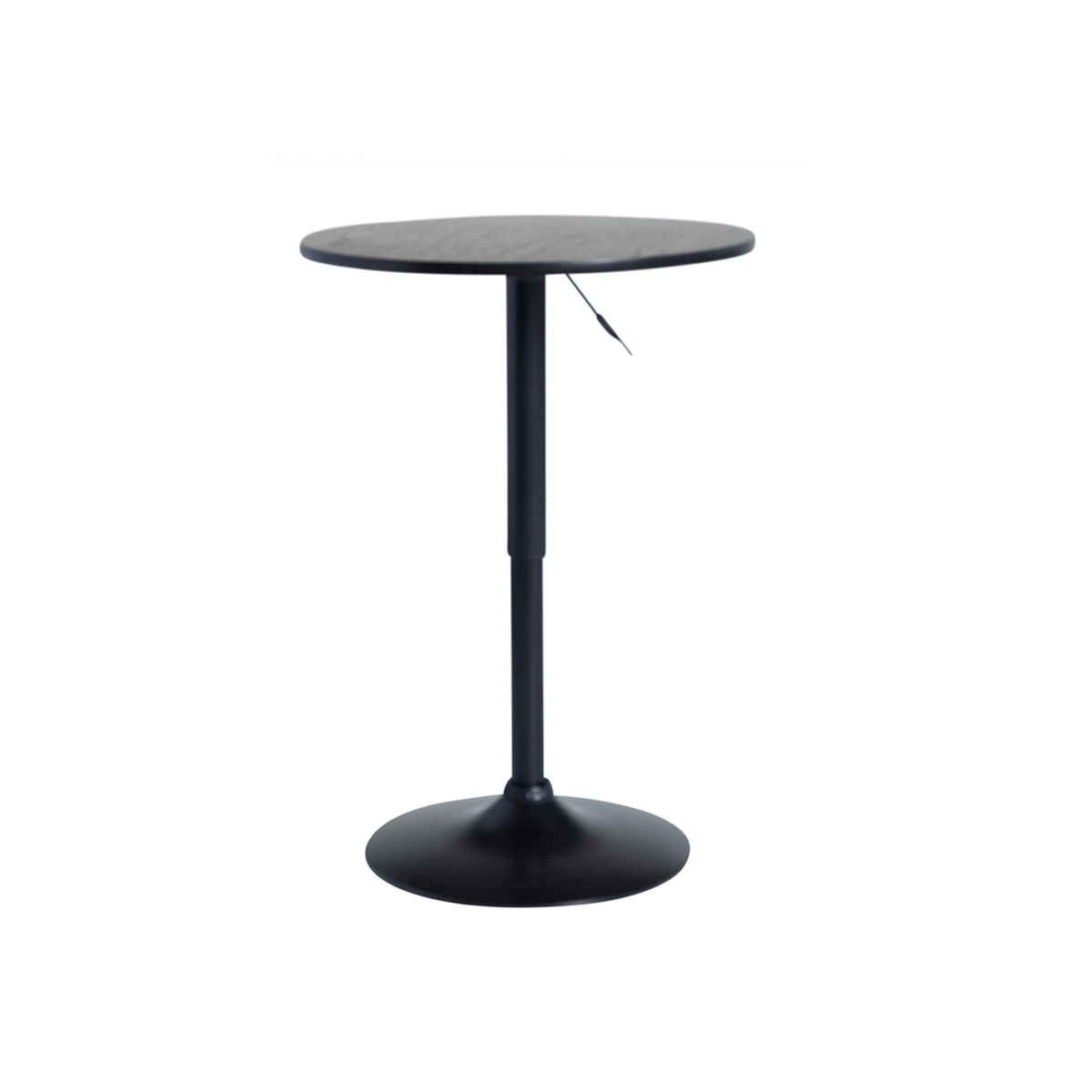 Baldwin 24” Rd Adjustable Pub Table-Black