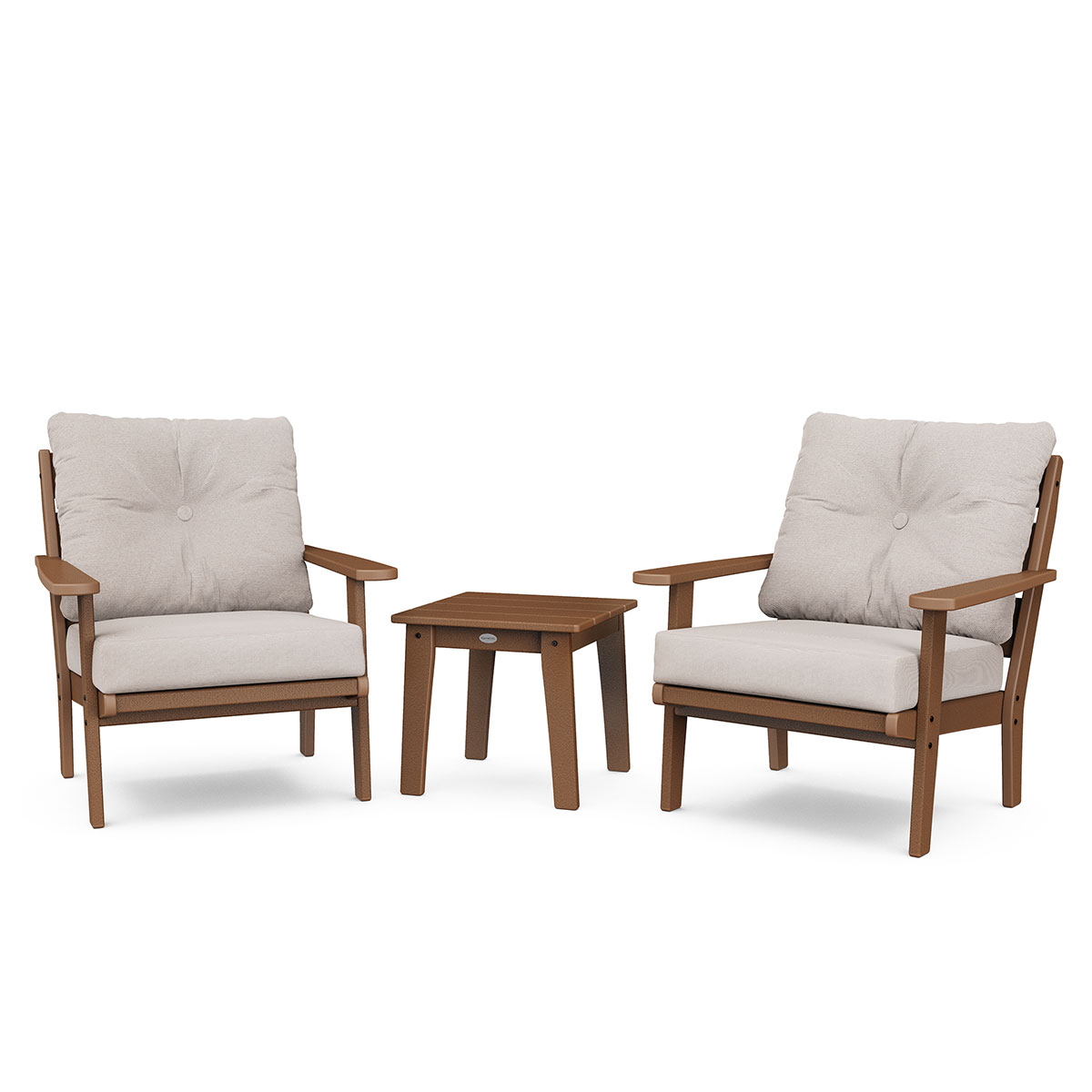 Lakeside 3-Piece Deep Seating Chair Set