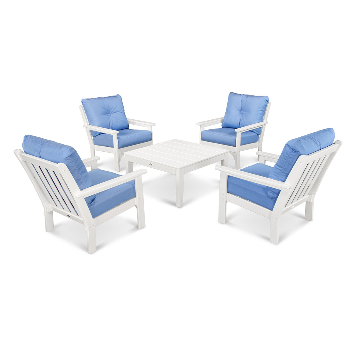 Vineyard 5-Piece Deep Seating Conversation Set