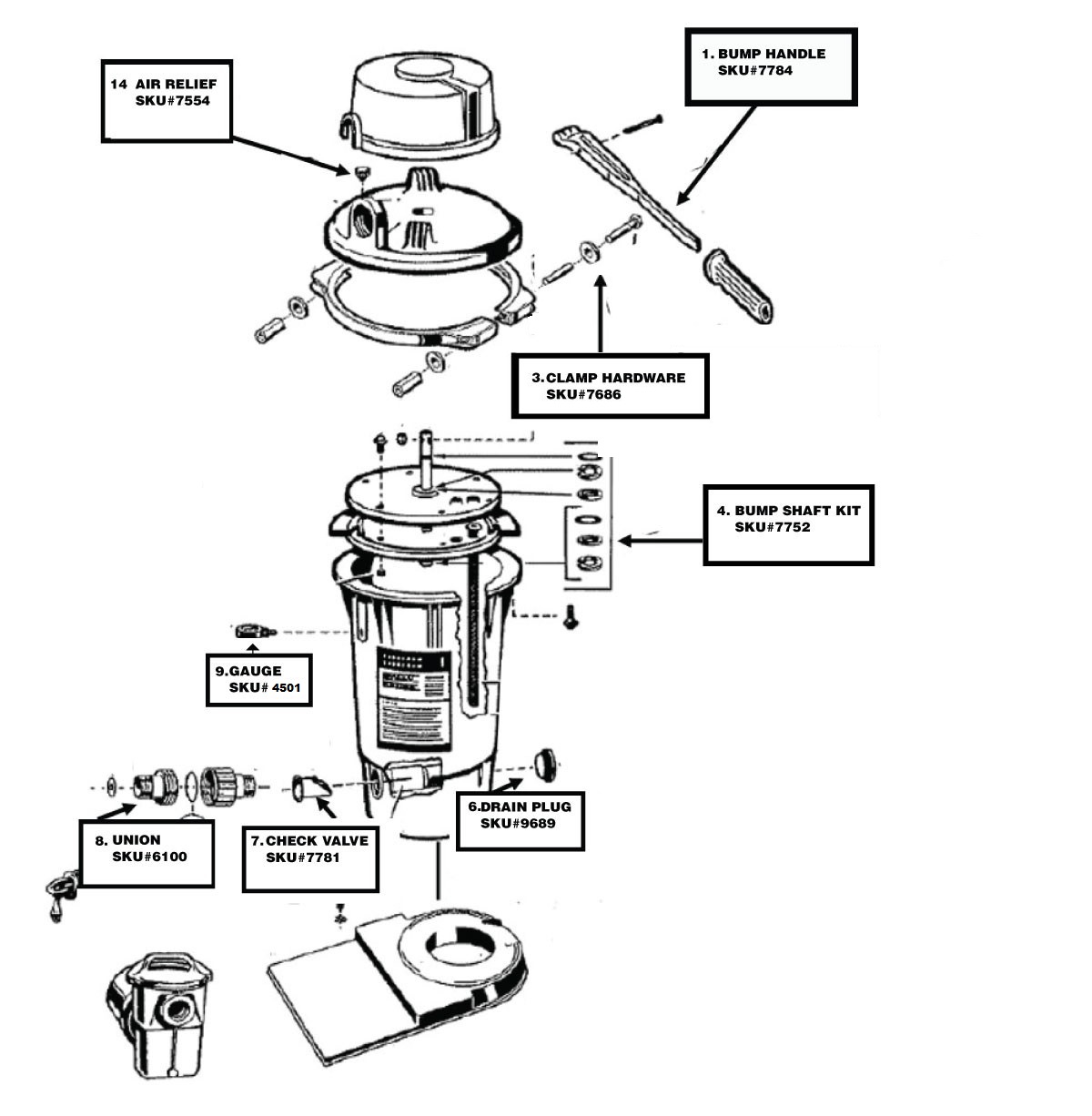 Extended Cycle Filter - Model EC45-50 