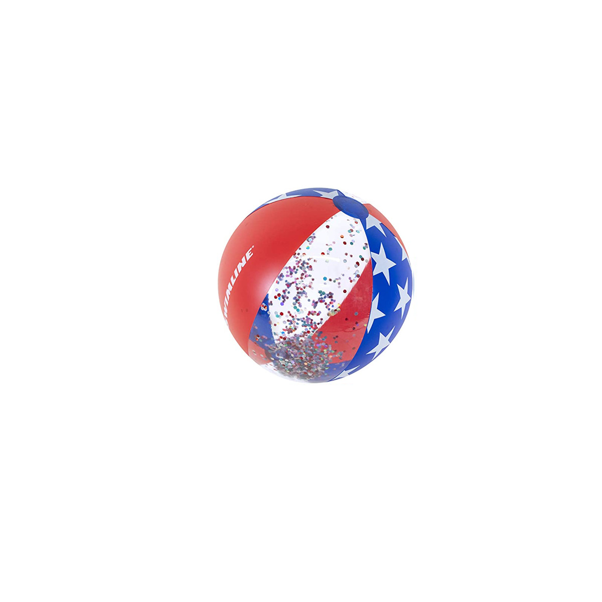 22" Americana Glitter Beach Ball 