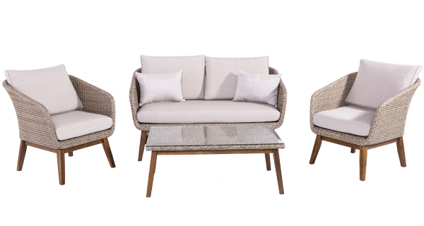 Cayman 4 Piece Loveseat Collection 