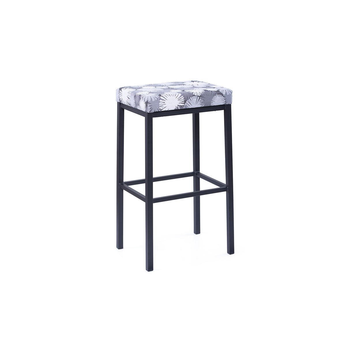 Bradley Non-Swivel Cushioned Stool