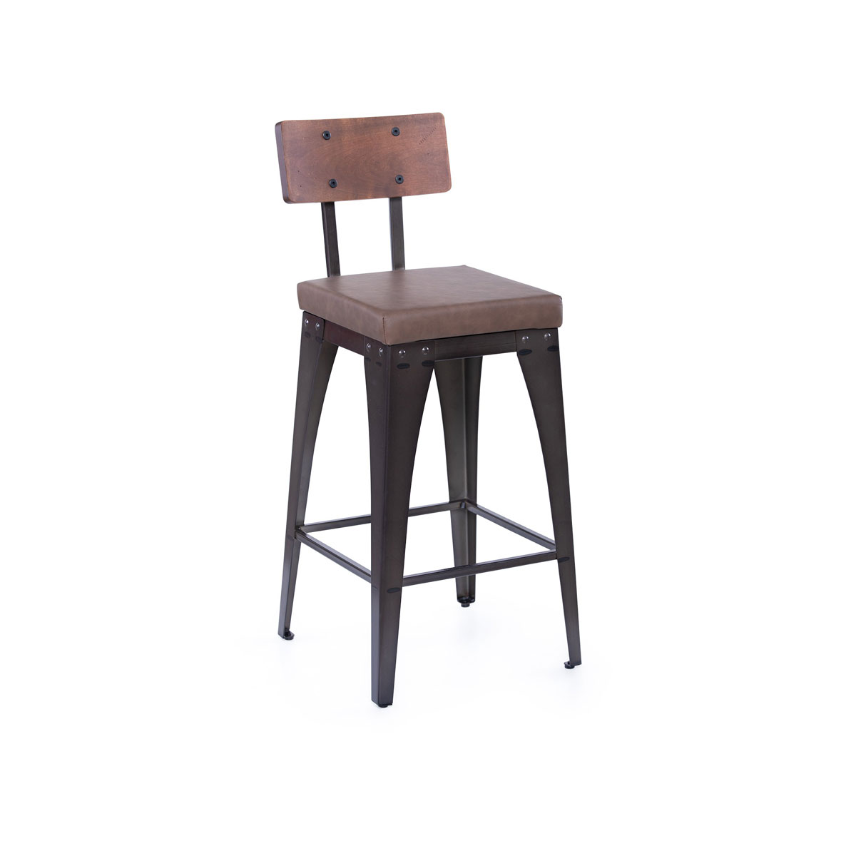 Upright Non-Swivel Stool 