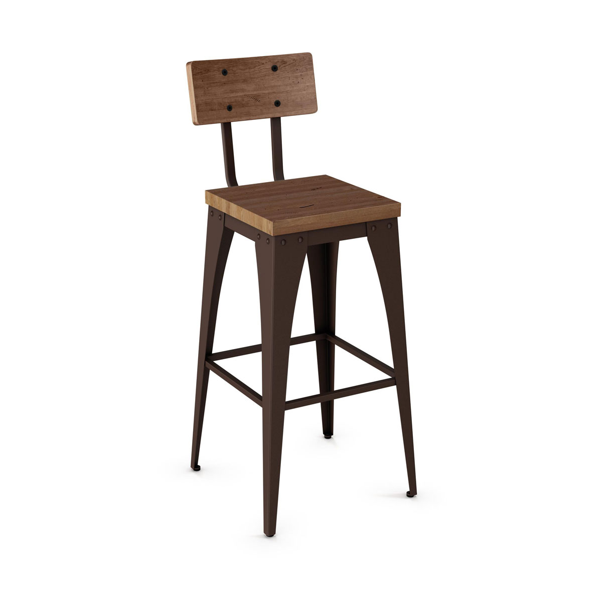 Upright Non-Swivel Stool