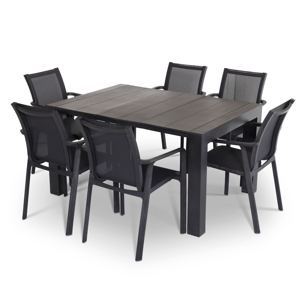 Ares 7 Piece Sling Dining Collection