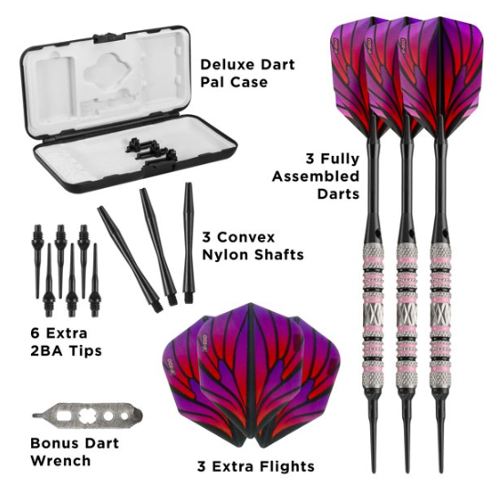 Tungsten Soft Tip Darts 16g