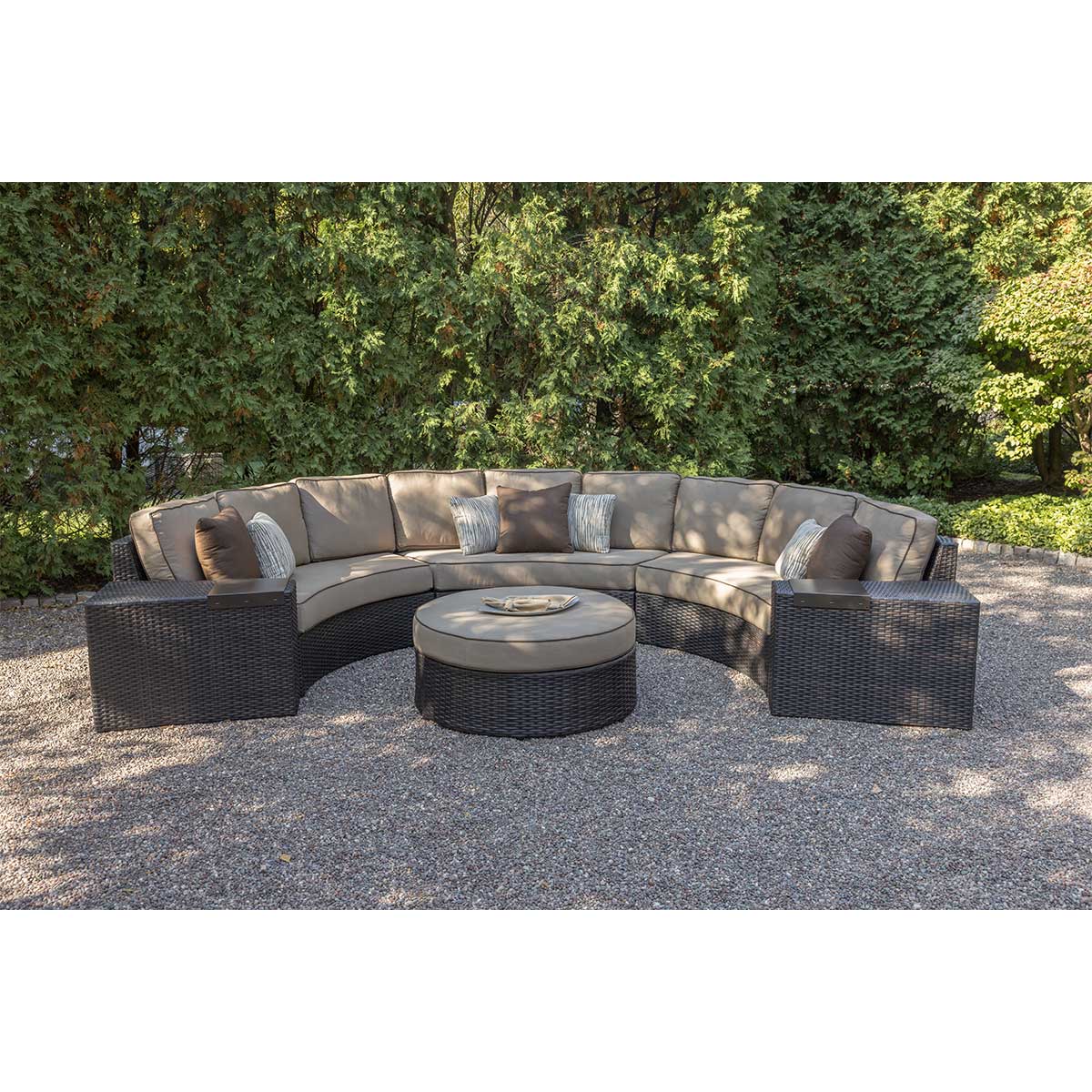 Milan 6 Piece Curved Sectional Collection