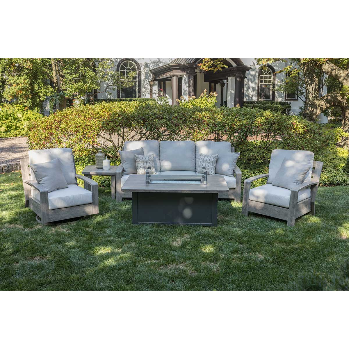 Prescott 5 Piece Sofa Firepit Collection