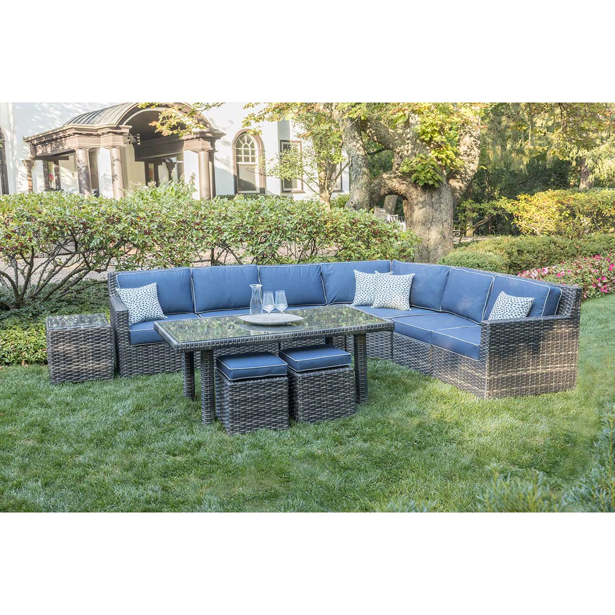 Greystone 10 Piece Sectional Chat Collection