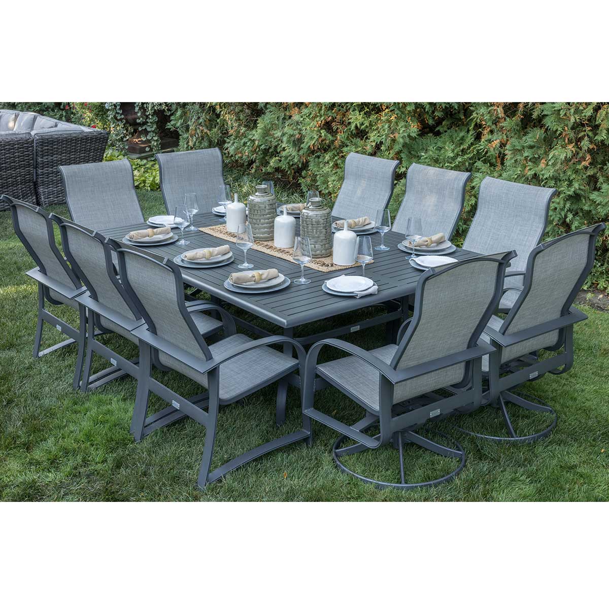 Wakefield 11 Piece Sling Dining Collection