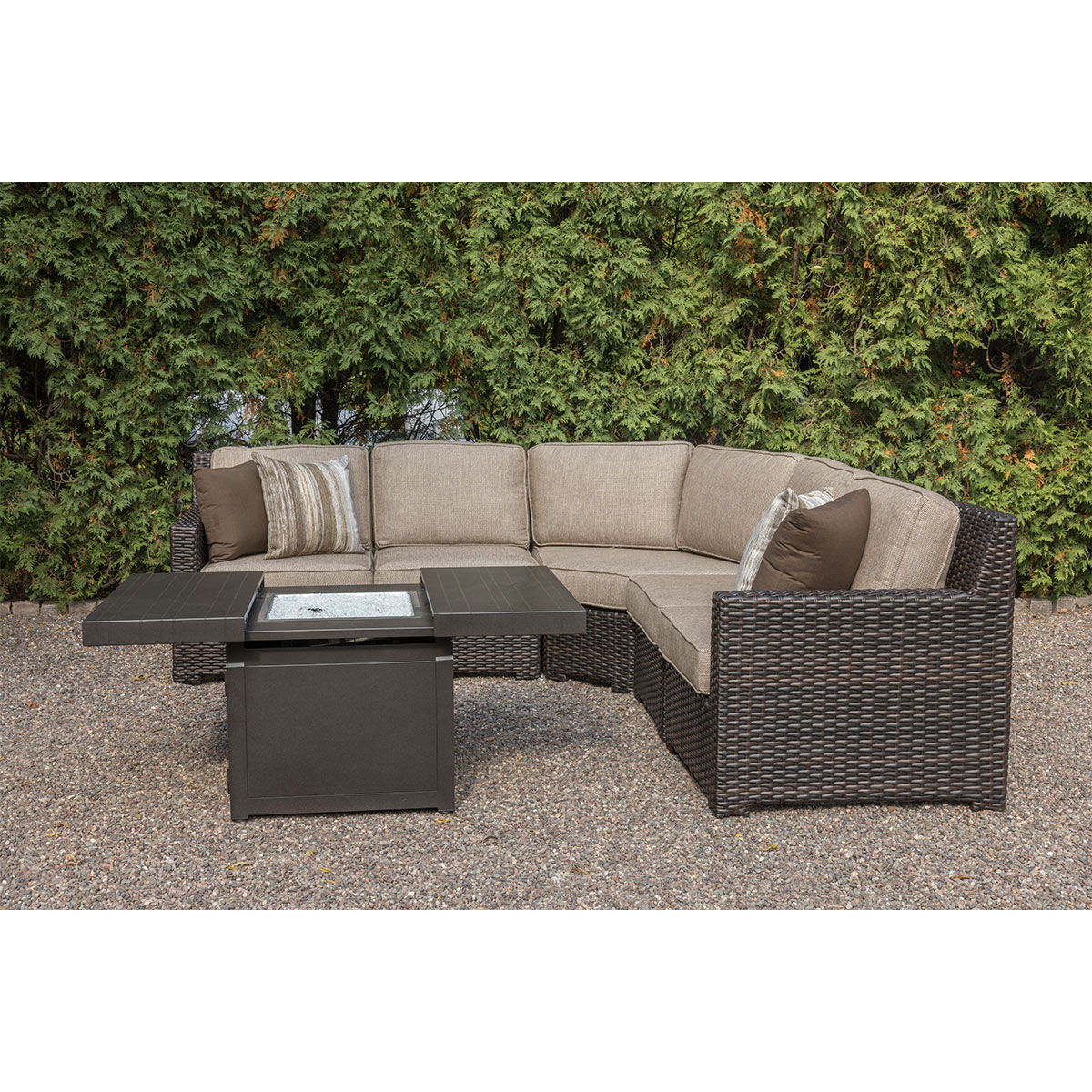 St.Kitts Brown 6 Piece Sectional Collection