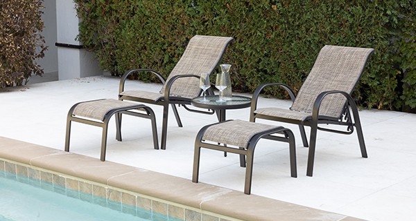 Davenport 5 Piece Reclining Chat Collection