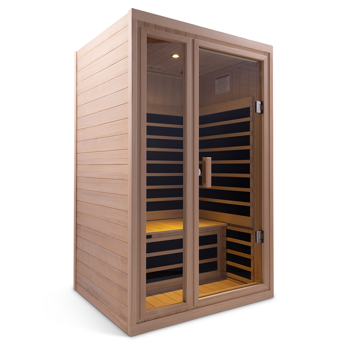 Two Person Deluxe Infrared Sauna With Stereo