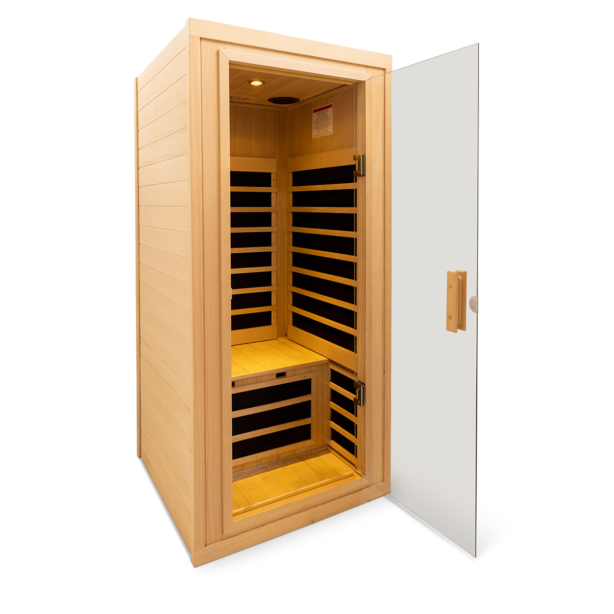 One Person Deluxe Infrared Sauna With Stereo