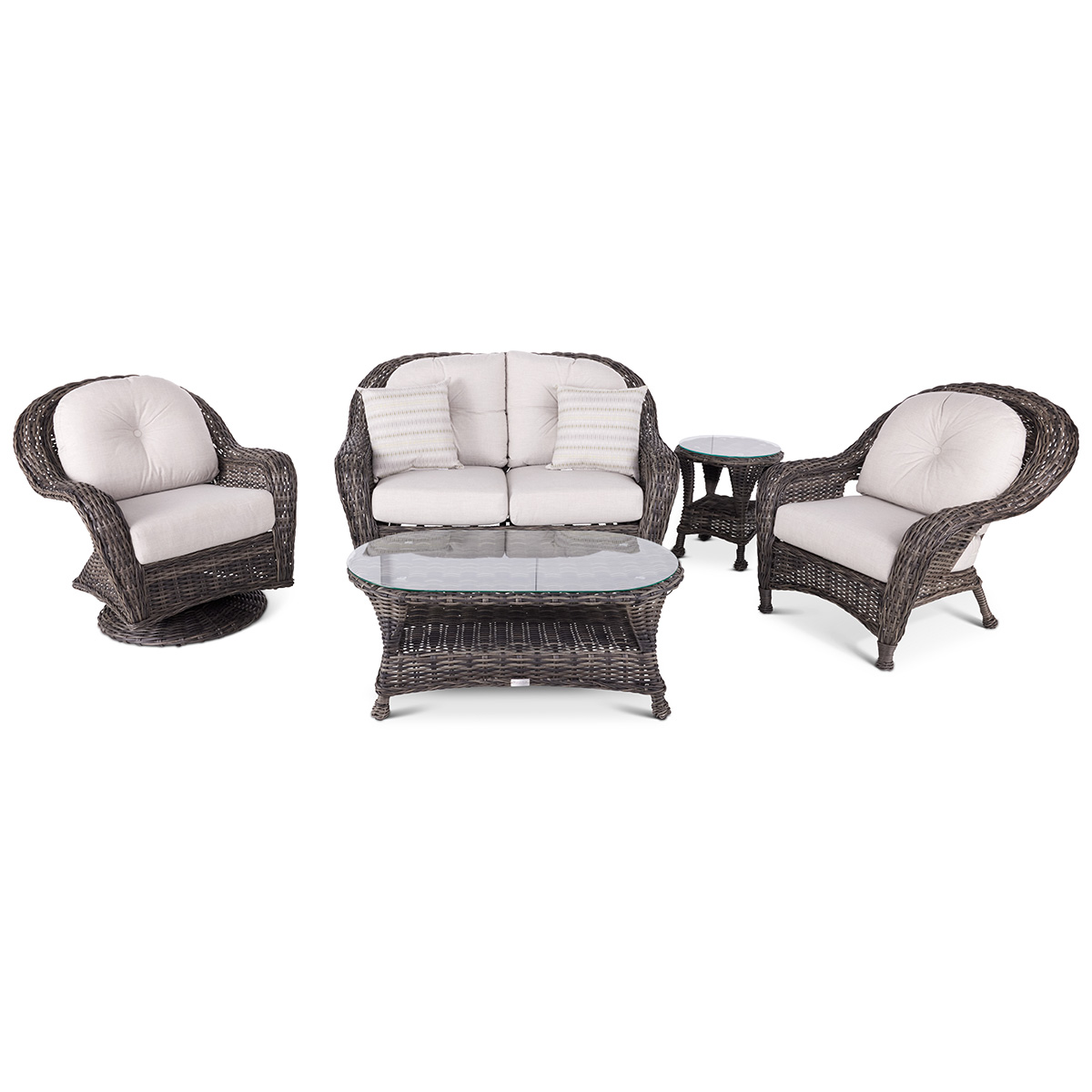 Glenview 5 Piece Loveseat Collection