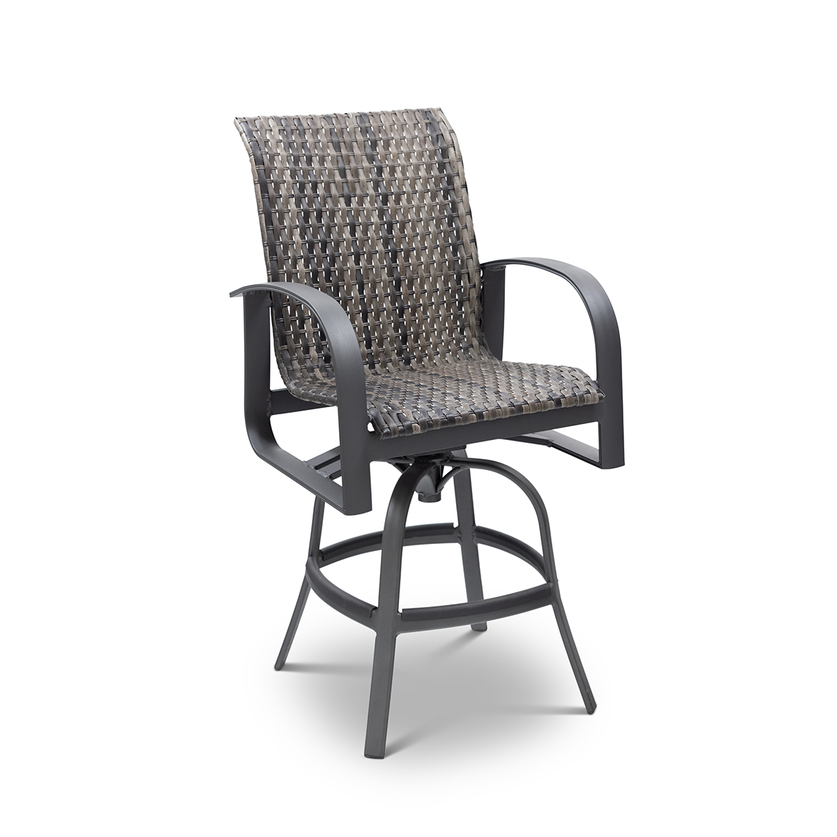 Wakefield Woven Swivel Barstool 