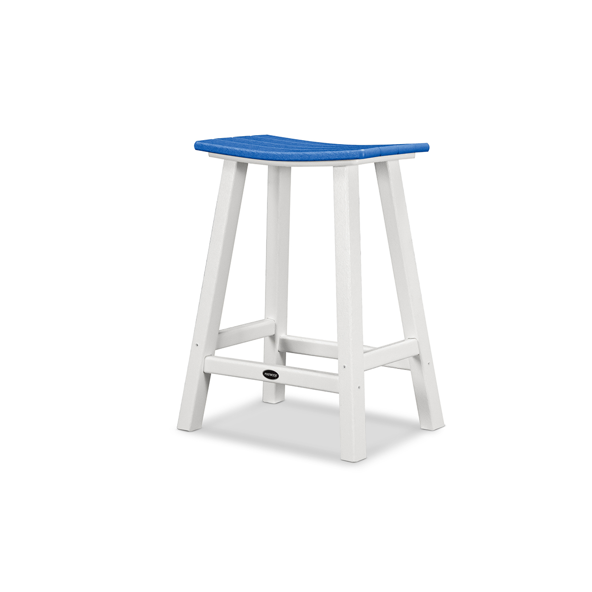 Contempo 24" Saddle Counter Stool