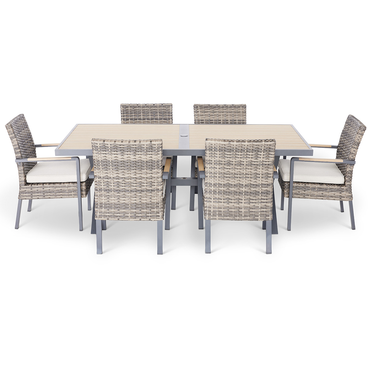 Layton 7 Piece Woven Dining Collection