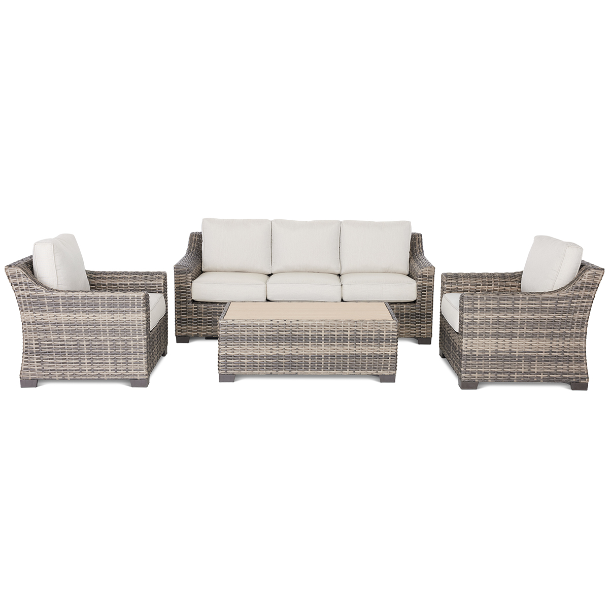 Layton 4 Piece Woven Sofa Group