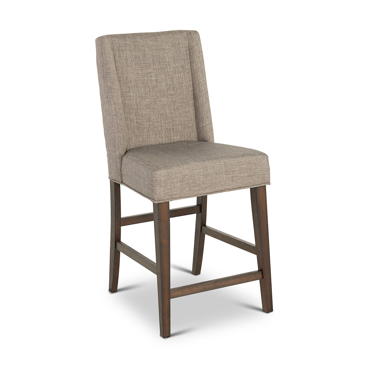 26" Double Bridge Counter Chair -Dark Chestnut