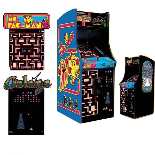 Ms Pac-Man/Galaga Arcade Game